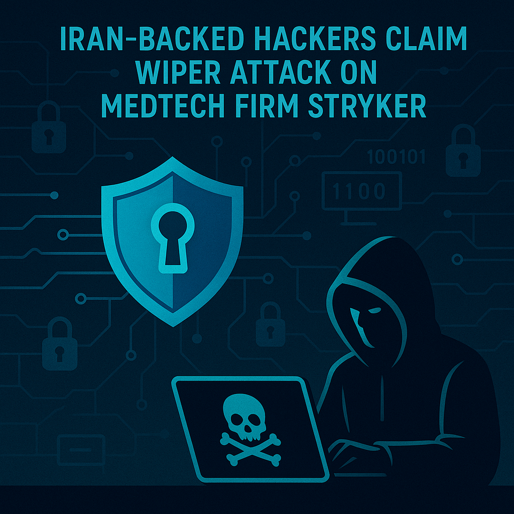 Hackers apoiados pelo Irã reivindicam ataque Wiper à empresa Medtech Stryker