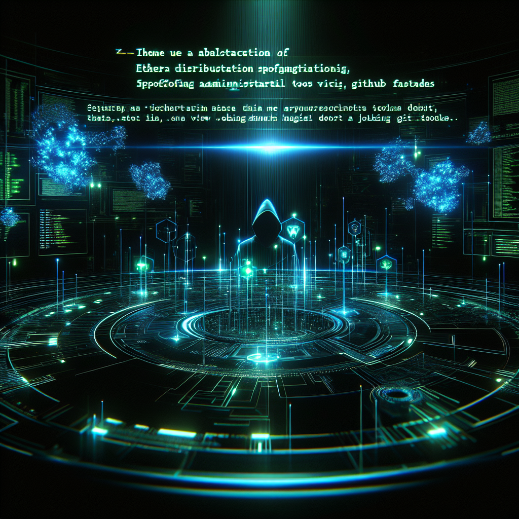 Ferramentas administrativas de falsificação de distribuição EtherRAT por meio de GitHub Facades