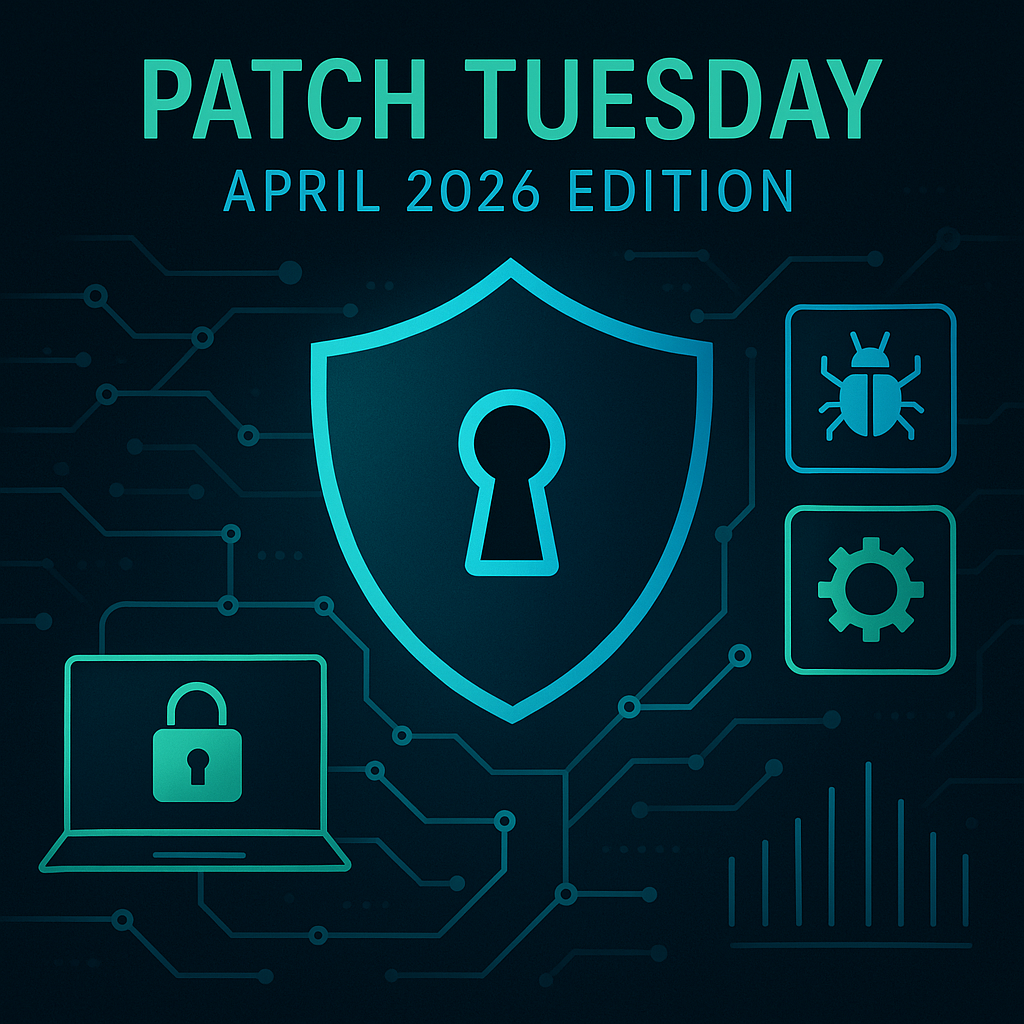 Patch terça-feira, edição de abril de 2026